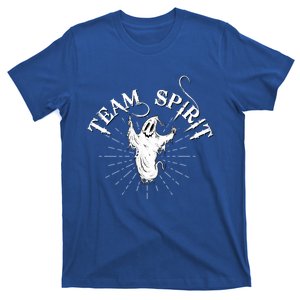 Team Spirit Tattered Halloween Ghost Funny Gift T-Shirt