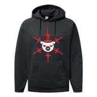 T.E.C.H.N.O.B.L.A.D.E Swordflake Performance Fleece Hoodie