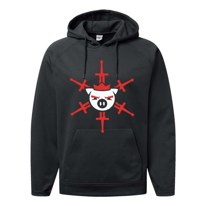 T.E.C.H.N.O.B.L.A.D.E Swordflake Performance Fleece Hoodie