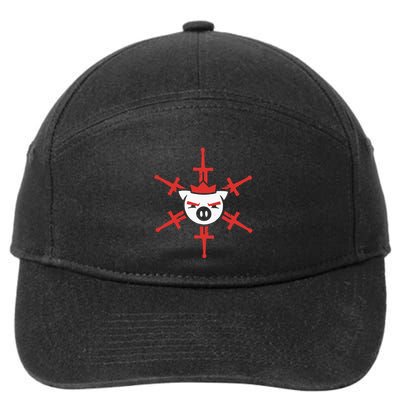 T.E.C.H.N.O.B.L.A.D.E Swordflake 7-Panel Snapback Hat
