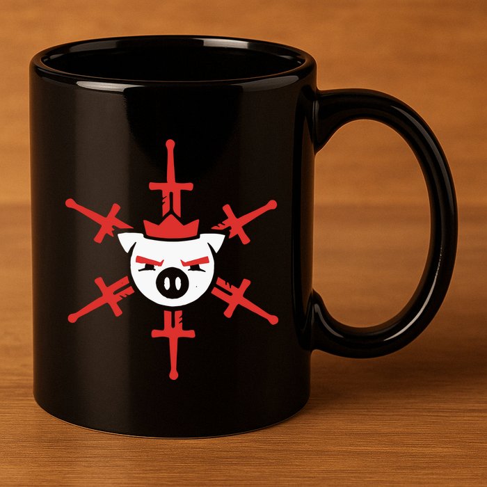 T.E.C.H.N.O.B.L.A.D.E Swordflake 11oz C Handle Ceramic Mug