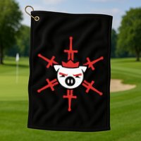 T.E.C.H.N.O.B.L.A.D.E Swordflake Golf Towel