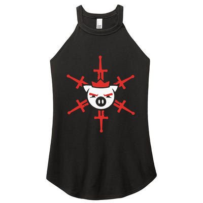 T.E.C.H.N.O.B.L.A.D.E Swordflake Women's Perfect Tri Rocker Tank