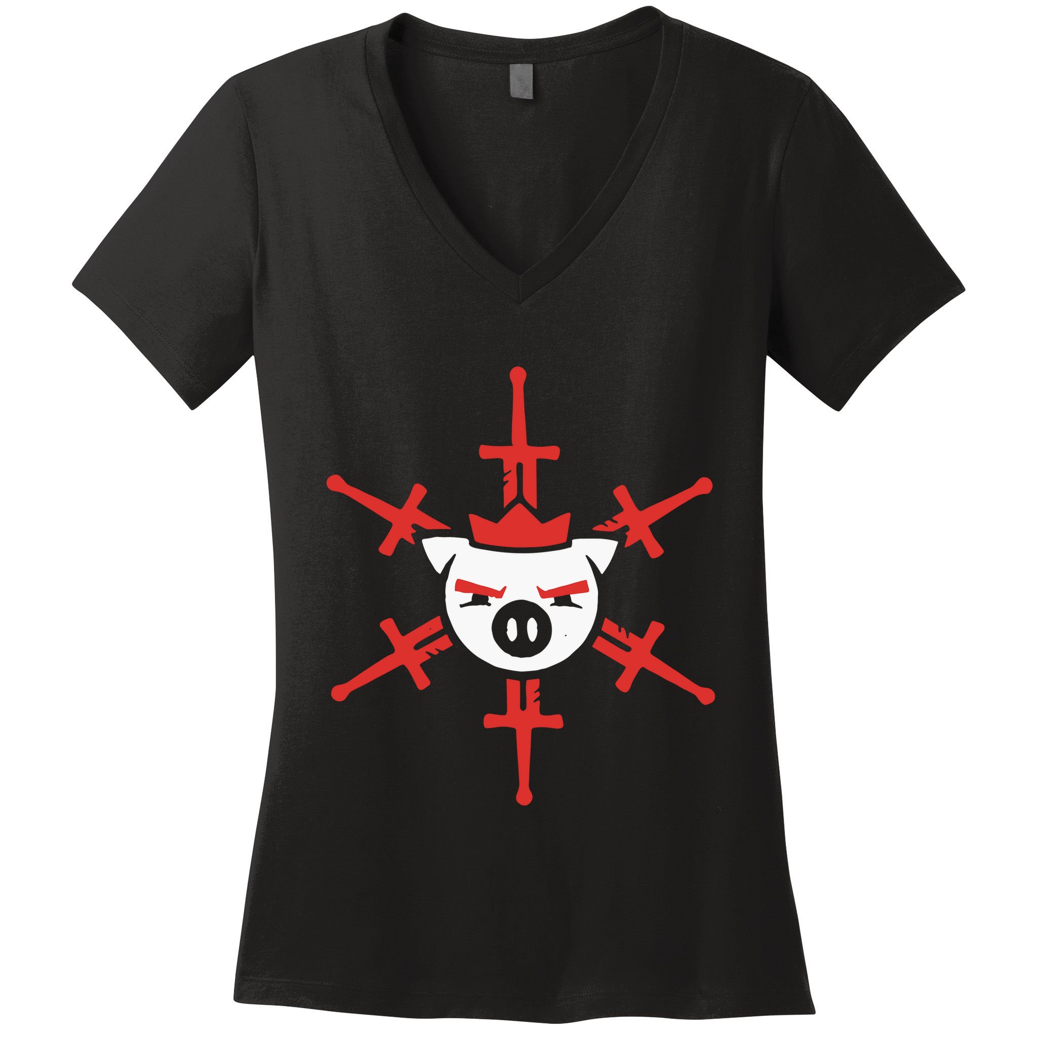 T.E.C.H.N.O.B.L.A.D.E Swordflake Women's V-Neck T-Shirt