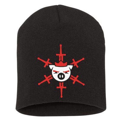 T.E.C.H.N.O.B.L.A.D.E Swordflake Short Acrylic Beanie