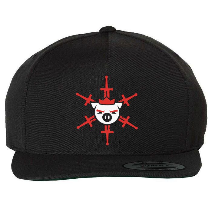 T.E.C.H.N.O.B.L.A.D.E Swordflake Wool Snapback Cap