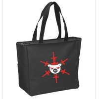T.E.C.H.N.O.B.L.A.D.E Swordflake Zip Tote Bag