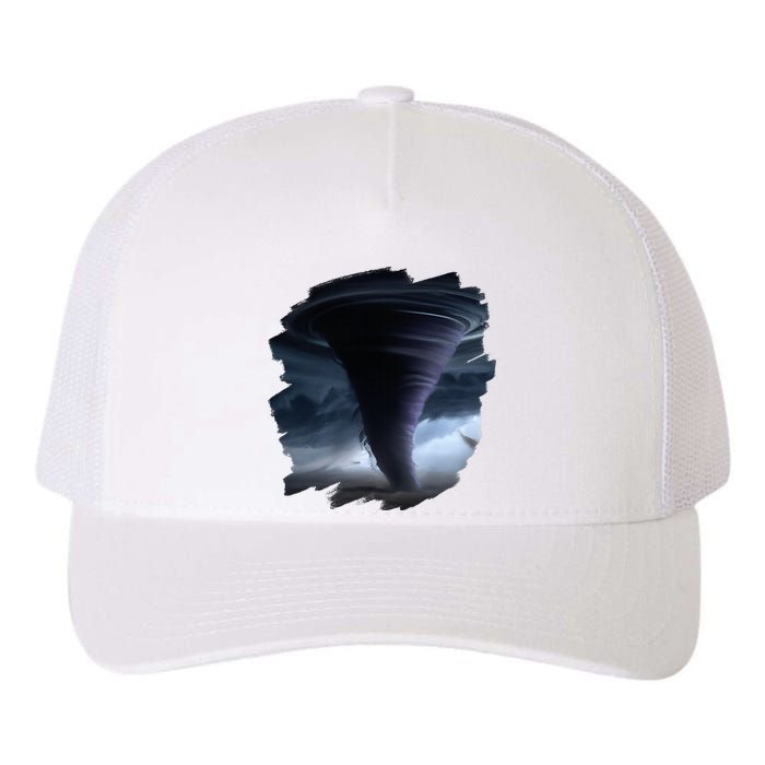 Tornado Storm Tornados Nature Weather Chaser Meteorologist Yupoong Adult 5-Panel Trucker Hat