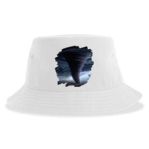 Tornado Storm Tornados Nature Weather Chaser Meteorologist Sustainable Bucket Hat