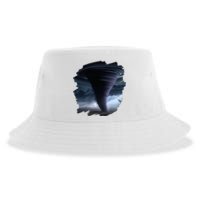 Tornado Storm Tornados Nature Weather Chaser Meteorologist Sustainable Bucket Hat