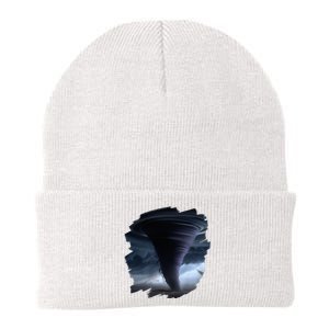 Tornado Storm Tornados Nature Weather Chaser Meteorologist Knit Cap Winter Beanie