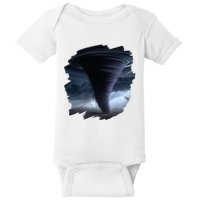 Tornado Storm Tornados Nature Weather Chaser Meteorologist Baby Bodysuit