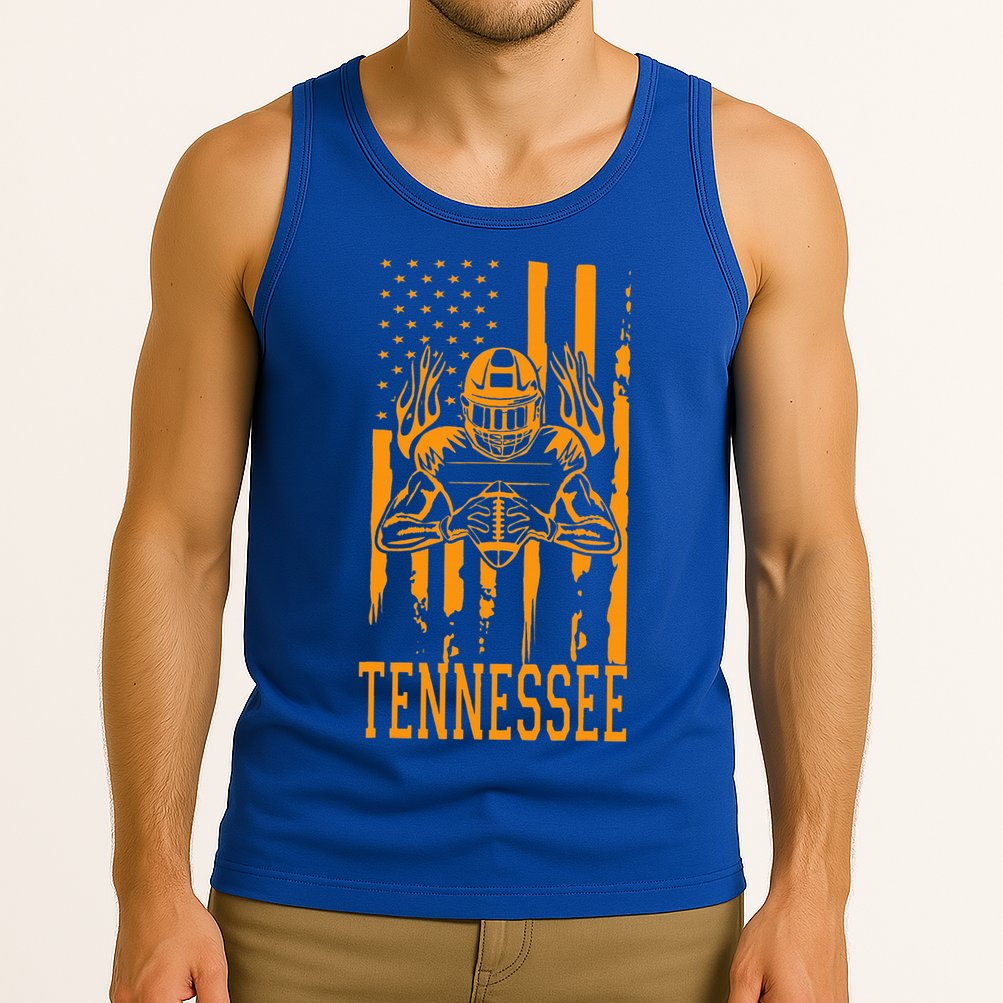 Tennessee State Tennessee Orange Game Day TN Tank Top