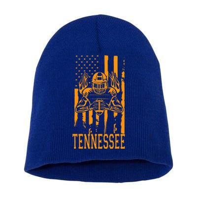 Tennessee State Tennessee Orange Game Day TN Short Acrylic Beanie