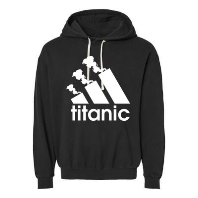 Titanic Sinking Too Soon Parody Spoof Garment-Dyed Fleece Hoodie