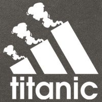 Titanic Sinking Too Soon Parody Spoof Cotton Canvas Backpack
