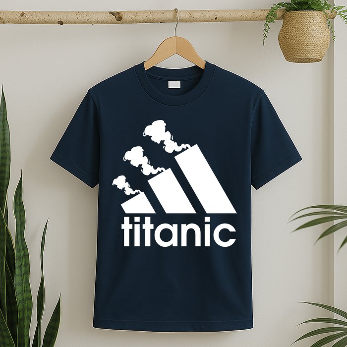 Titanic Sinking Too Soon Parody Spoof T-Shirt