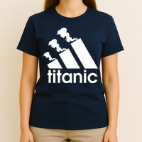 Titanic Sinking Too Soon Parody Spoof T-Shirt