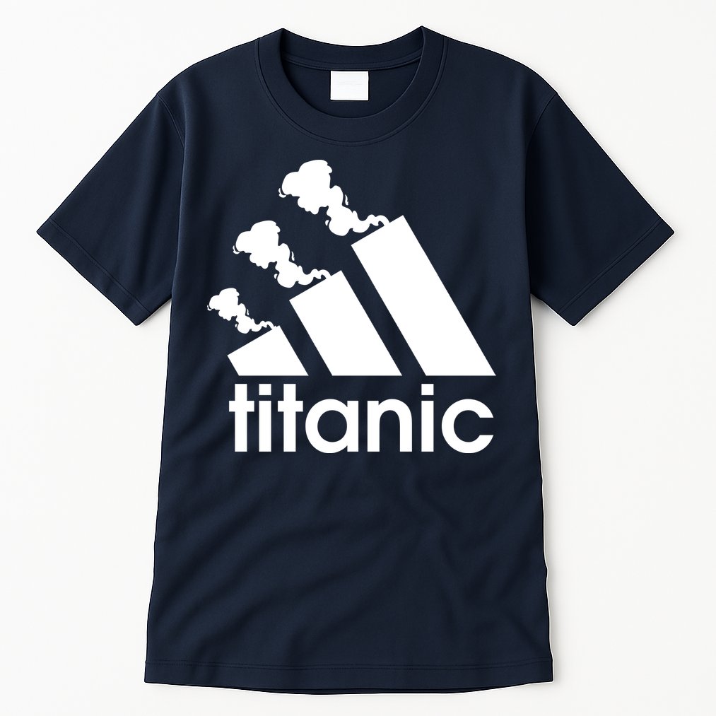 Titanic Sinking Too Soon Parody Spoof Tall T-Shirt