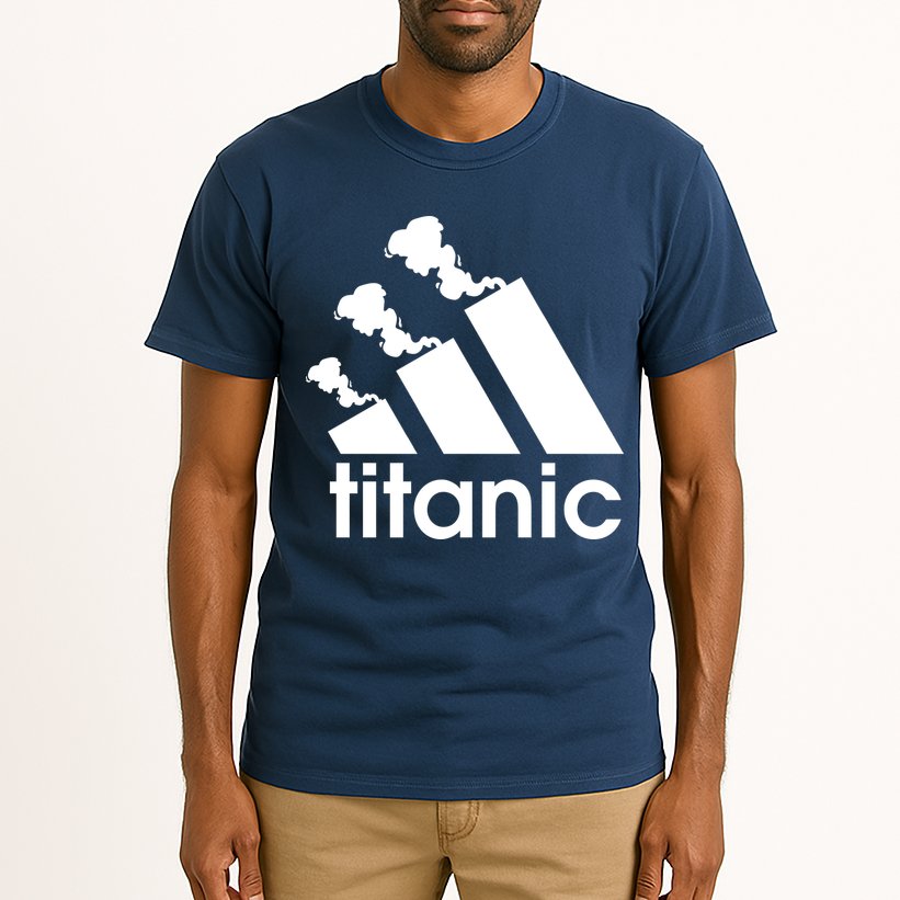 Titanic Sinking Too Soon Parody Spoof Tall T-Shirt