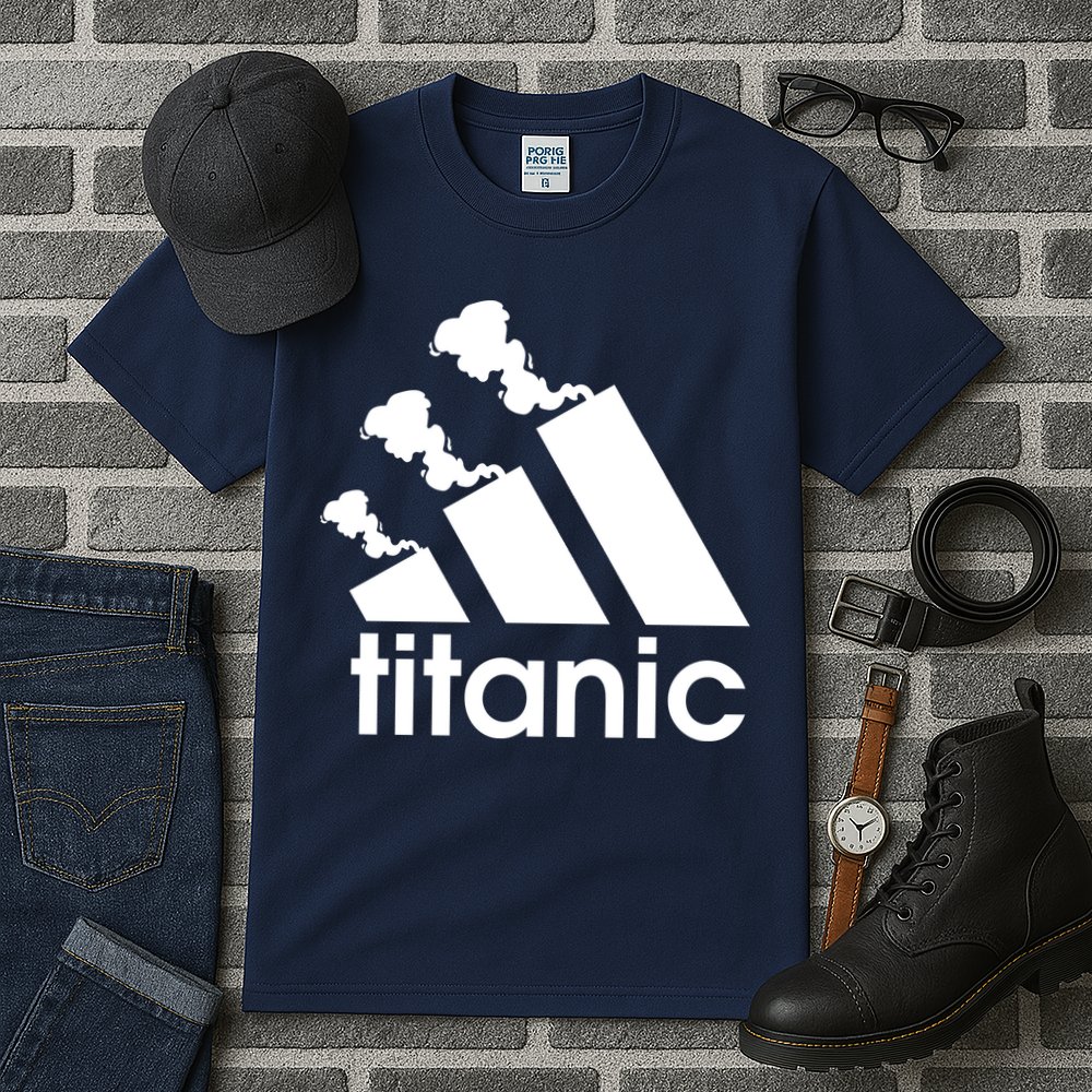 Titanic Sinking Too Soon Parody Spoof Tall T-Shirt