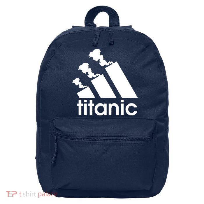 Titanic Sinking Too Soon Parody Spoof 16 in Basic Backpack