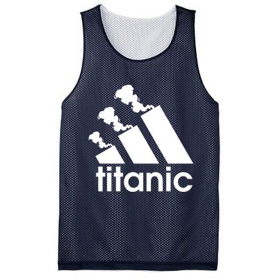 Titanic Sinking Too Soon Parody Spoof Mesh Reversible Basketball Jersey Tank