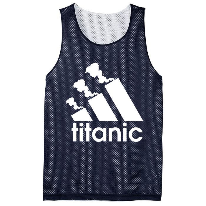Titanic Sinking Too Soon Parody Spoof Mesh Reversible Basketball Jersey Tank