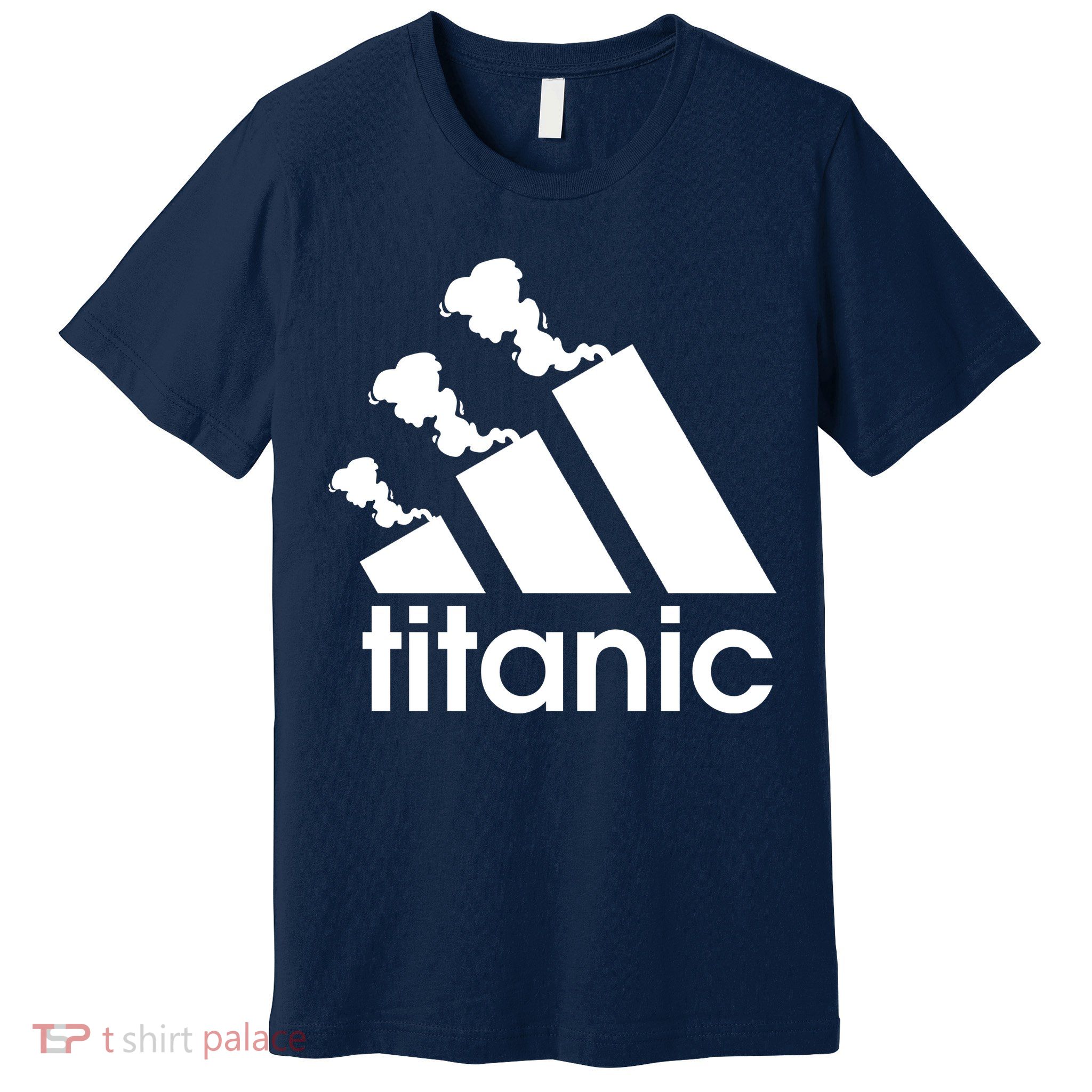 Titanic Sinking Too Soon Parody Spoof Premium T-Shirt