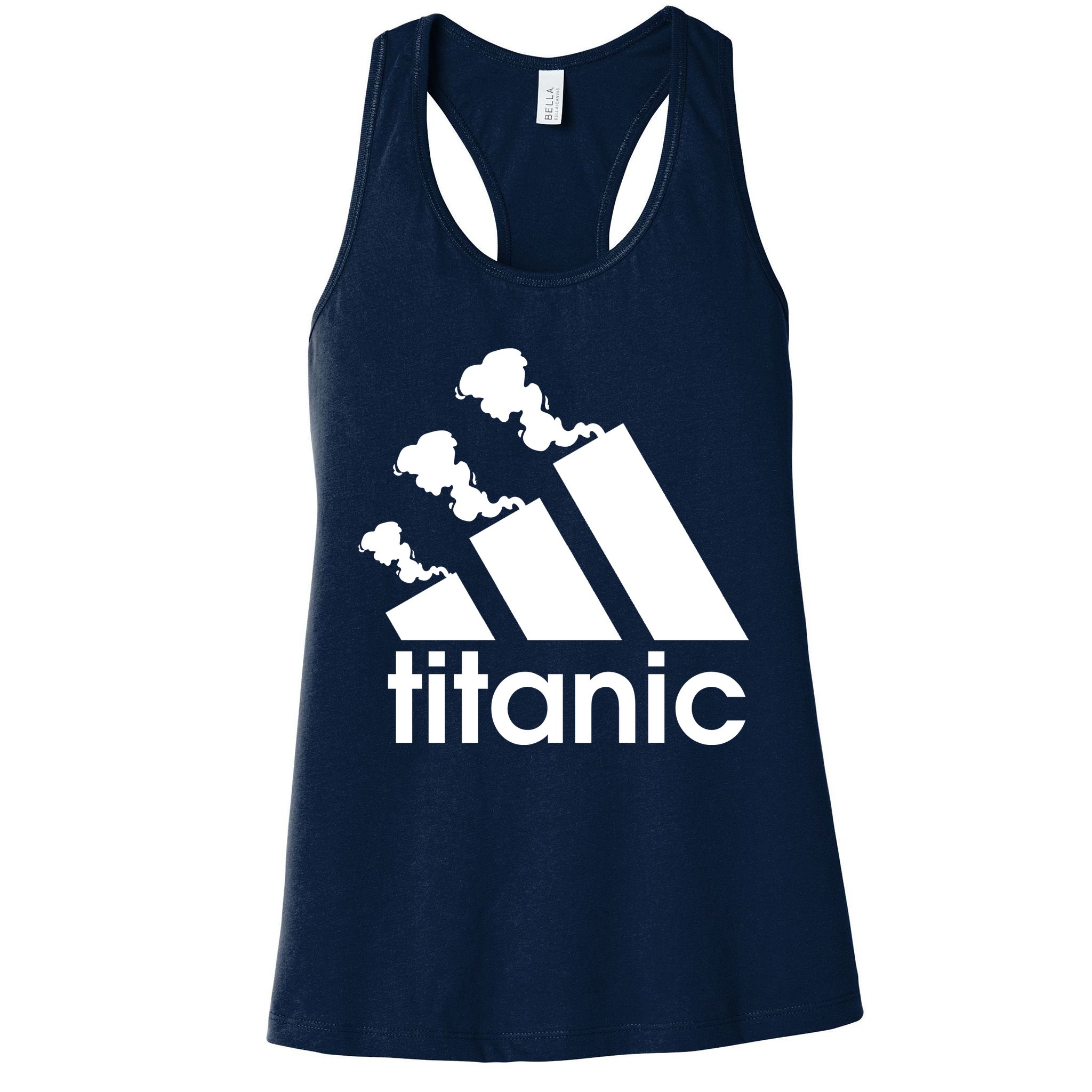 Titanic Sinking Too Soon Parody Spoof Womens Tank Top