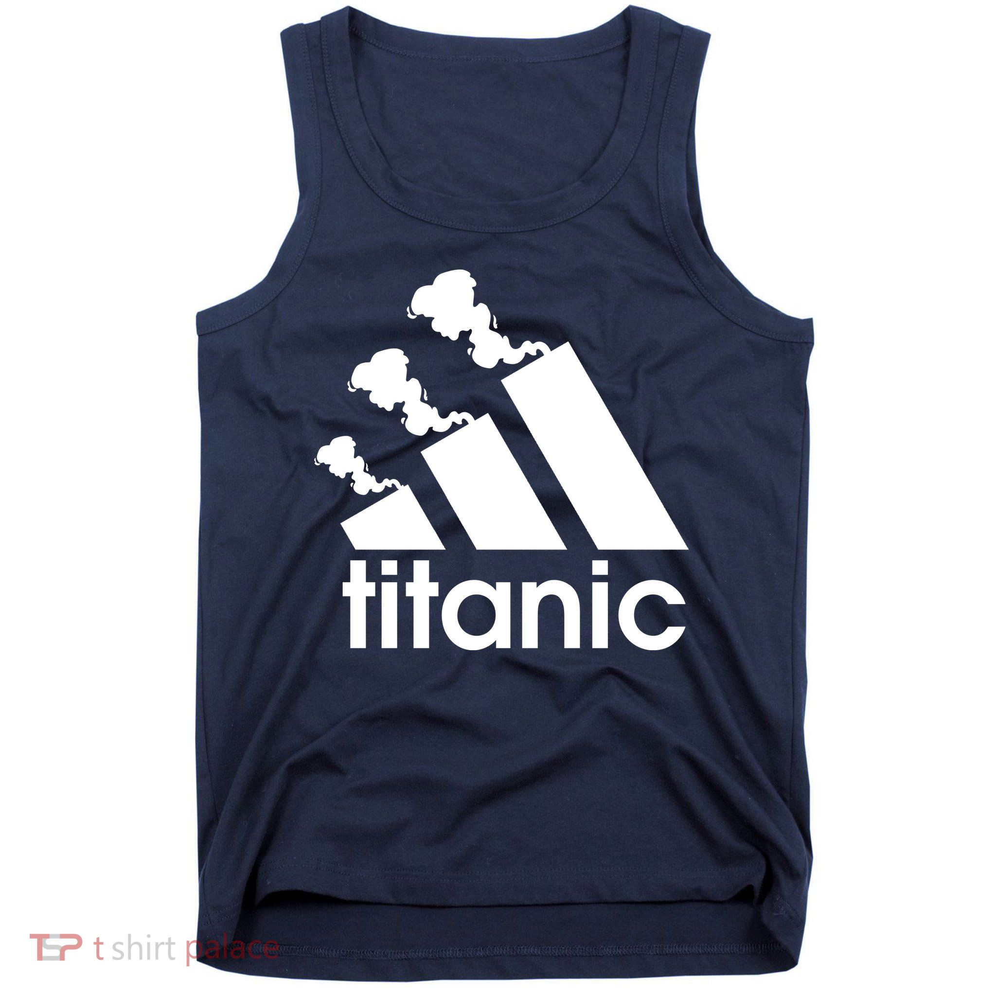 Titanic Sinking Too Soon Parody Spoof Tank Top