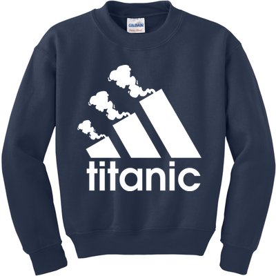 Titanic Sinking Too Soon Parody Spoof Kids Sweatshirt