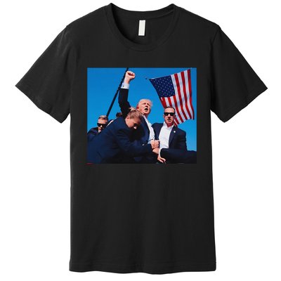 Trump Shot Trump Shooting Trump 2024 Premium T-Shirt