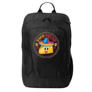 Taco Squad T Funny Taco Cute Mexican Food Lover T City Backpack