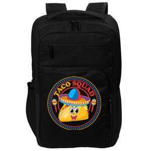 Taco Squad T Funny Taco Cute Mexican Food Lover T Impact Tech Backpack