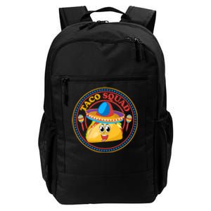 Taco Squad T Funny Taco Cute Mexican Food Lover T Daily Commute Backpack