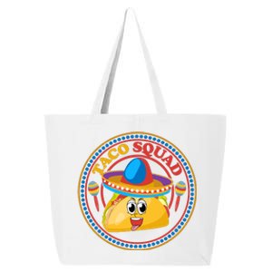 Taco Squad T Funny Taco Cute Mexican Food Lover T 25L Jumbo Tote