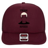 Team Spike High Crown Mesh Back Trucker Hat