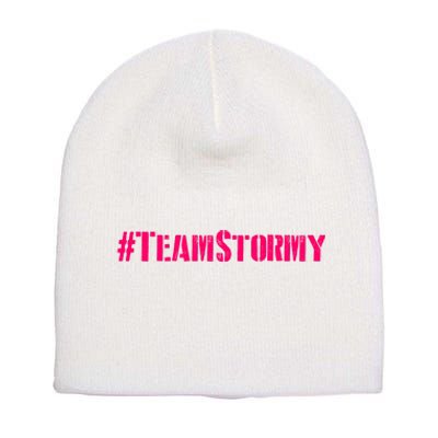 Team Stormy Short Acrylic Beanie