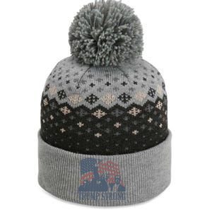 Trump Strong The Baniff Cuffed Pom Beanie