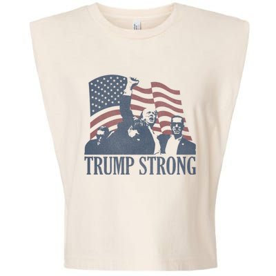 Trump Strong Garment-Dyed Women's Muscle Tee