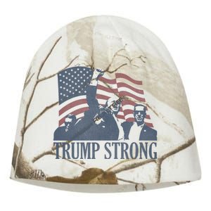 Trump Strong Kati - Camo Knit Beanie