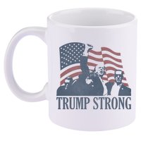 Trump Strong 11oz C Handle Ceramic Mug