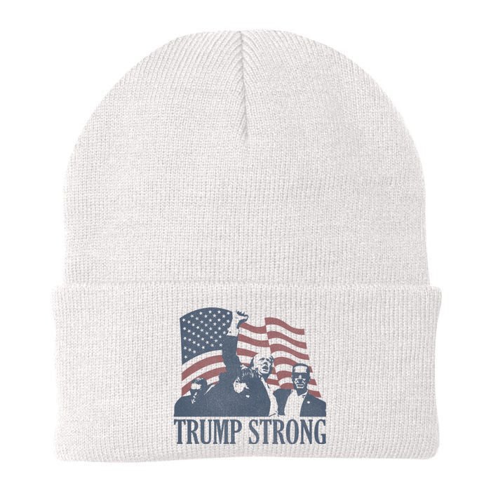 Trump Strong Knit Cap Winter Beanie