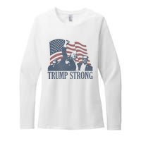 Trump Strong Womens CVC Long Sleeve Shirt