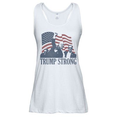 Trump Strong Ladies Essential Flowy Tank