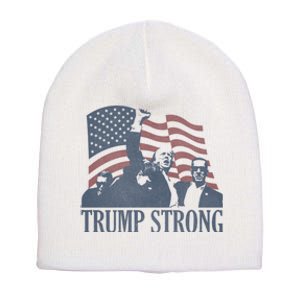 Trump Strong Short Acrylic Beanie