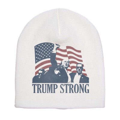 Trump Strong Short Acrylic Beanie