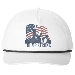 Trump Strong Snapback Five-Panel Rope Hat