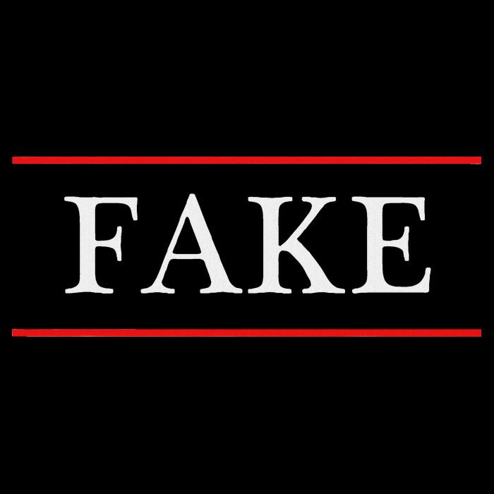 That Says The Word Fake On It Doggie Tank